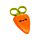 Kids Scissors in Holder - Foodiemals Cecil the Carrot