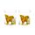 Glass Tumbler Set of 2 250ml - Jan Pashley Highland Coo