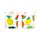 Glass Tumbler Set of 2 250ml - Summer Fruits