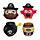 Queasy Squeezies Fidget Toy - Jolly Rogers Pirate