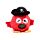 Queasy Squeezies Fidget Toy - Jolly Rogers Pirate