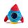 Queasy Squeezies Fidget Toy - Space Cadet