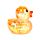 Stretchy Squeezy Fidget Toy - Glitter Duck
