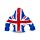 Stretchy Stress Fidget Toy - Union Jack Gorilla 9.5cm