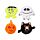 High Bounce Plush Ball Toy - Spooky