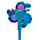 Fun Kids Spinner Fidget Top Dinosaur  and Unicorn Pen