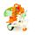 Kids Friction Action Toy - Bursting Aeroplane