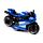 Pull Back Action Toy - Motorbike Car