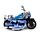 Push/Pull Action Toy - Motorcycle