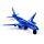 Push/Pull Light & Sound Action Toy - Sky Team Jet