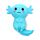 Stretchy Squeezy Fidget Toy - Axolotl