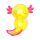 Stretchy Squeezy Fidget Toy - Glitter Axolotl