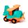 Kids Bioplastic Push Along Toy - Aeroplane