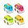 Kids Friction Action Toy - Cartoon Food Truck