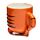 Novelty Upside Down Ceramic Mug - Adoramals Tiger