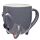 Novelty Upside Down Ceramic Mug - Adoramals Elephant