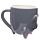 Novelty Upside Down Ceramic Mug - Adoramals Elephant