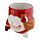 Novelty Upside Down Ceramic Mug - Christmas Santa