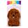 Microwavable Plush Lavender Heat Pack - Cavapoo Fluffy Dog