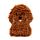 Microwavable Plush Lavender Heat Pack - Cavapoo Fluffy Dog