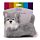 Microwavable Plush Lavender Heat Pack - Schnauzer Dog