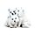 Wolf Ornament - Trio of Puppies