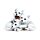 Wolf Ornament - Trio of Puppies
