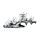 Wolf Ornament - Puppies Playing on Stone Outcrop