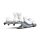 Wolf Ornament - Puppies Playing on Stone Outcrop
