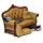 Black Cat Sofa Tiered Trinket Display Stand