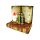 Witches Black Cat & Wise Old Magical Owl World Figure LED Display Stand