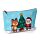 PVC Toiletry Makeup Wash Bag (Medium) - Christmas Festive Friends