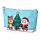 PVC Toiletry Makeup Wash Bag (Medium) - Christmas Festive Friends