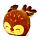 2-in-1 Blankeazzz Plush Toy & Travel Blanket - Festive Friends Christmas Rudolph