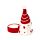 Ceramic Tea Light Candle Holder - Christmas Gonk