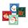 Compressed Travel Towel - Jingle Bunch Christmas