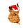 Plush Door Stop - Christmas Highland Coo