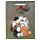 Christmas Gift Bag Large - Kim Haskins Christmas Mistletoe Cats