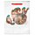 Christmas Gift Bag Large - Kim Haskins Christmas Elves Cats