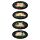 Set of 4 Cork Novelty Coasters - Christmas Baker Street