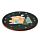 Set of 4 Cork Novelty Coasters - Christmas Baker Street