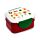 Bento Clip Lock Lunch Box with Cutlery - Christmas Baker Street Gingerbread 