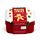 Bento Clip Lock Lunch Box with Cutlery - Christmas Baker Street Gingerbread 