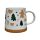 Stoneware Mug - Gingerbread Man