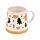 Stoneware Mug - Gingerbread Man