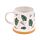 Stoneware Mug - Pine Sprigs & Berries