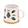 Stoneware Mug - Pine Sprigs & Berries