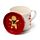 Porcelain Mug & Coaster Lid Set - Christmas Baker Street