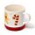Porcelain Mug & Coaster Lid Set - Christmas Baker Street