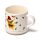 Porcelain Mug & Coaster Lid Set - Christmas Jan Pashley Highland Coo